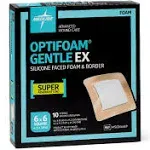 Medline Optifoam Gentle EX Apósito adhesivo de espuma con bordes