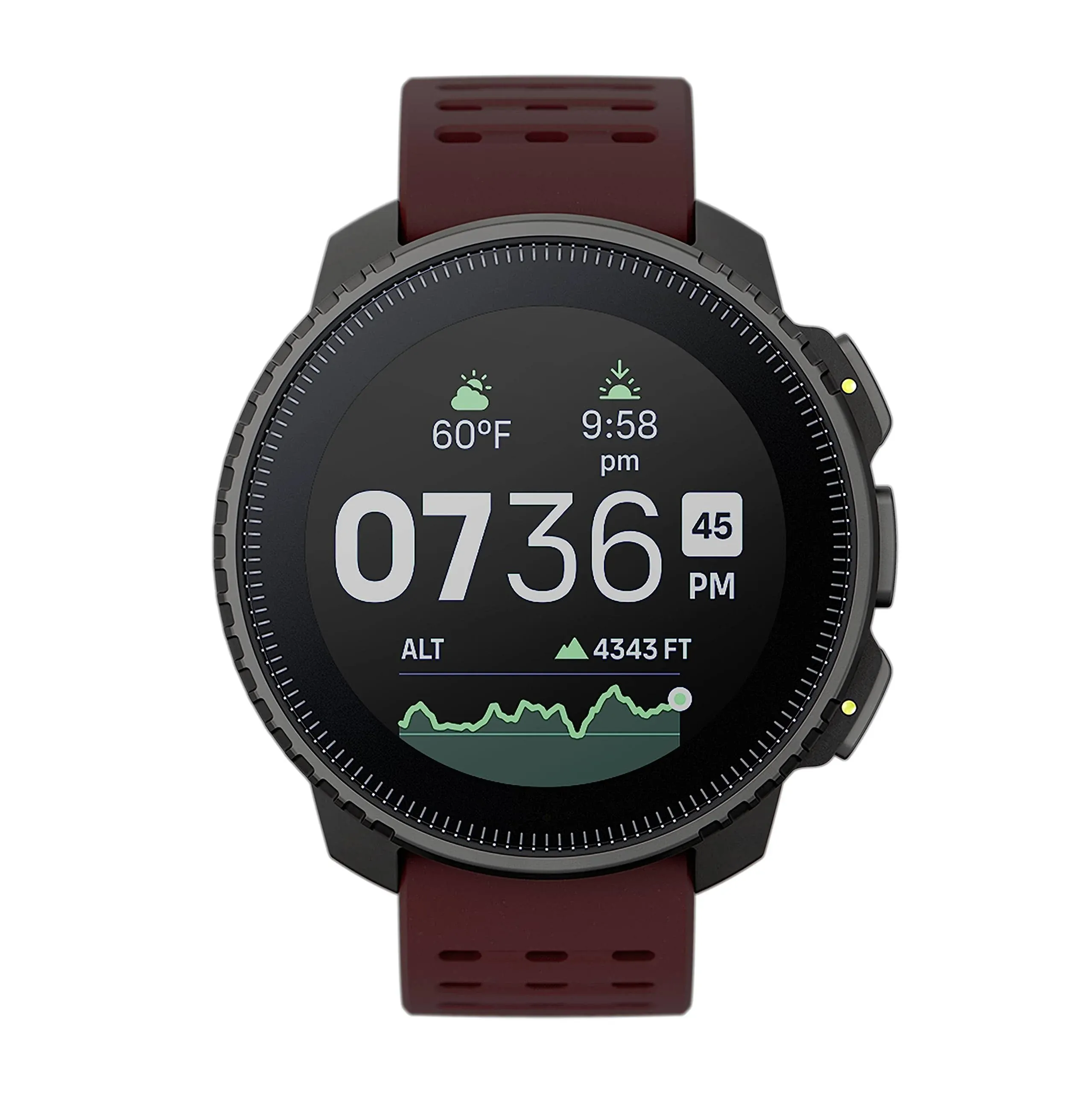 SUUNTO Vertical: Adventure GPS Watch, Large Screen, Offline Maps, Solar Charging