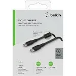 Belkin BoostCharge USB-C to USB-C Cable 100W | Black