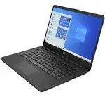 HP - 14" Laptop - Intel Celeron - 4GB Memory - 64gb eMMC - Jet Black