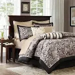 Adeline 12-Pc. Comforter Set, Queen