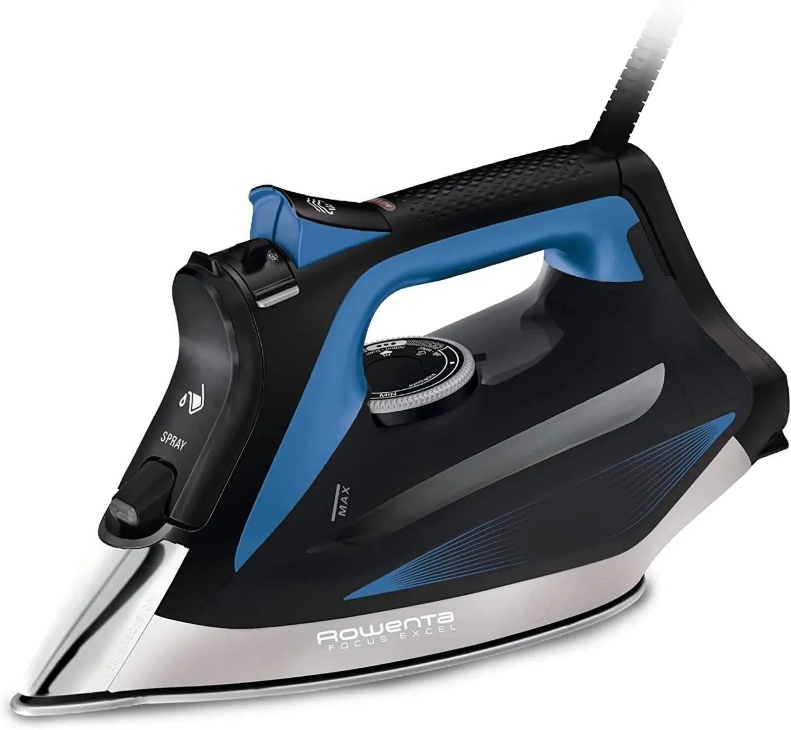 BRAND NEW Rowenta DW5360 1750 Watt Focus Xcel Iron with Steam boost, Anti Drip,