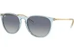 Ray-Ban Sunglasses, RB4171 Erika - Transparent Light Blue