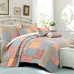 Antique Chic 3-Piece King Quilt Set