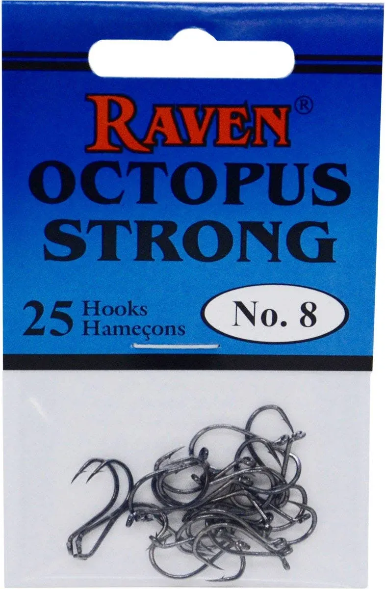 Raven Specialist Hooks, One 25 Pack, Size 10