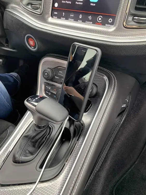 2015+ Dodge Challenger 3D Printed Magnetic Phone Mount (Automatic ONLY)