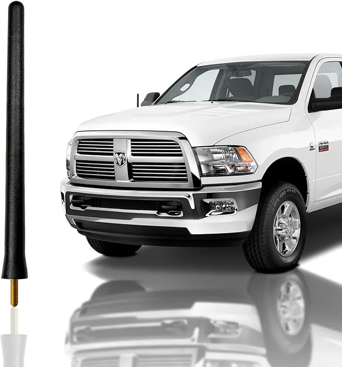 6 3/4&#034; Antenna Mast For Dodge RAM 1500 2009 2010 2011 2012 2013 2014 2015 New