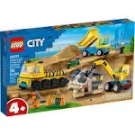 Lego 60391 City Construction Trucks And Wrecking Ball Crane