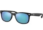 Ray-Ban Kids' Rj9052sf New Wayfarer Asian Fit Square Sunglasses