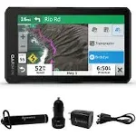 Garmin Zumo XT All-Terrain Motorcycle GPS Navigation 5.5-in UltraBright and Rain-Resistant Display with Wearable4U Power Pack Bundle