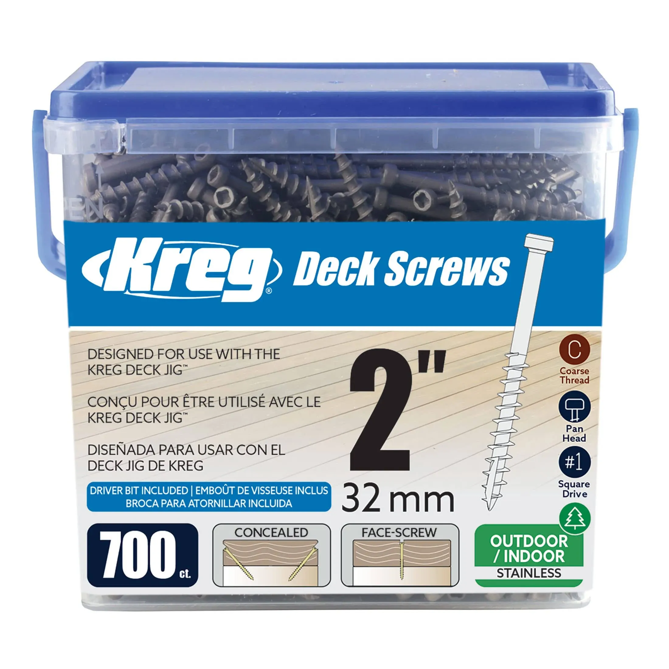 Kreg Stainless Steel Deck Screws 2