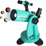 Sarblue Maksutov-Casse<wbr/>grain Telescope 60 with Dobsonian Mount, 60mm Aperture ...