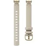 Fitbit Luxe Leather Alternative Band Large - Pearl