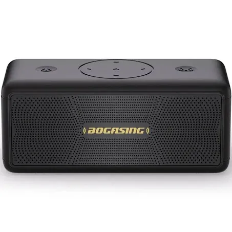 BOGASING Bluetooth Speakers, M5 Portable Wireless Speaker with 40W Loud Stereo Sound & Punchy Bass, 30H Playtime, IPX7 Waterproof, Bluetooth 5.3, EQ, TWS, TF-Card, AUX, USB, for Outdoor Home Shower