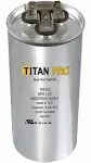 Packard Titan Pro Run Capacitor 60+10 MFD 440/370V Round