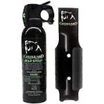 UDAP GrizGuard Bear Spray Single Pack with Holster