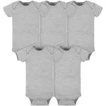 Gerber Baby 5-Pack Solid Onesies Bodysuits