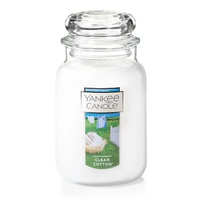 Yankee Candle Clean Cotton Large Jar Candle