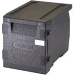 Cambro EPP300110 Black Cam GoBox Front Loading Catering Box Case of 1