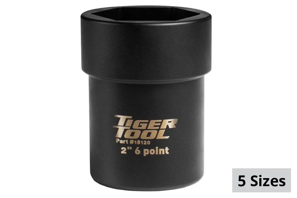 Tiger Tool 18137 3-3/4" 6 Point Axle Nut Socket