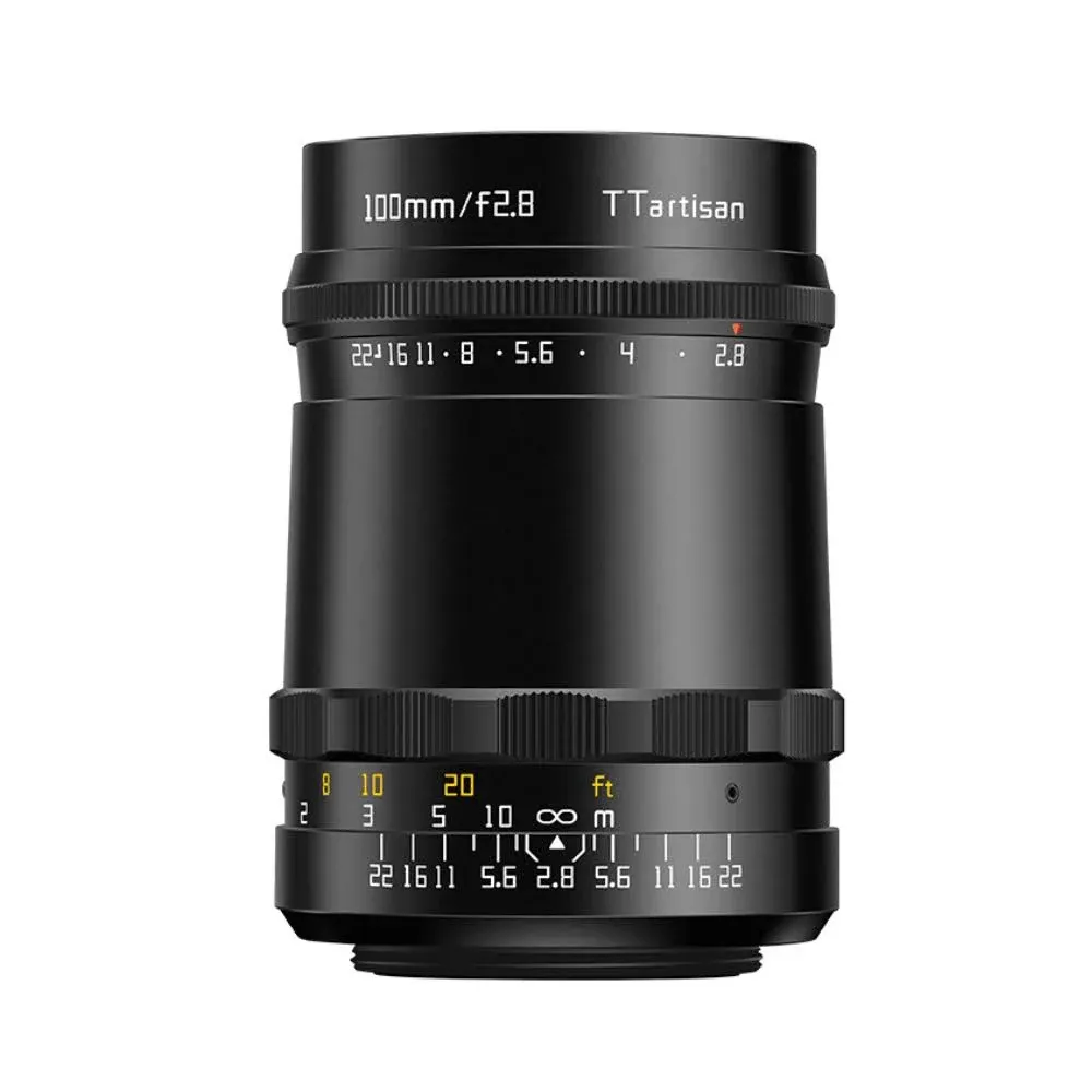 TTArtisan 100mm F2.8 MF Full Frame Soap Bubble Bokeh Camera Lens for M42 Mount