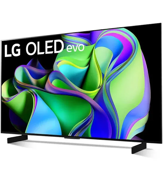 LG Electronics OLED42C3PUA OLED Evo 4K UHD 120Hz Native 42 inch