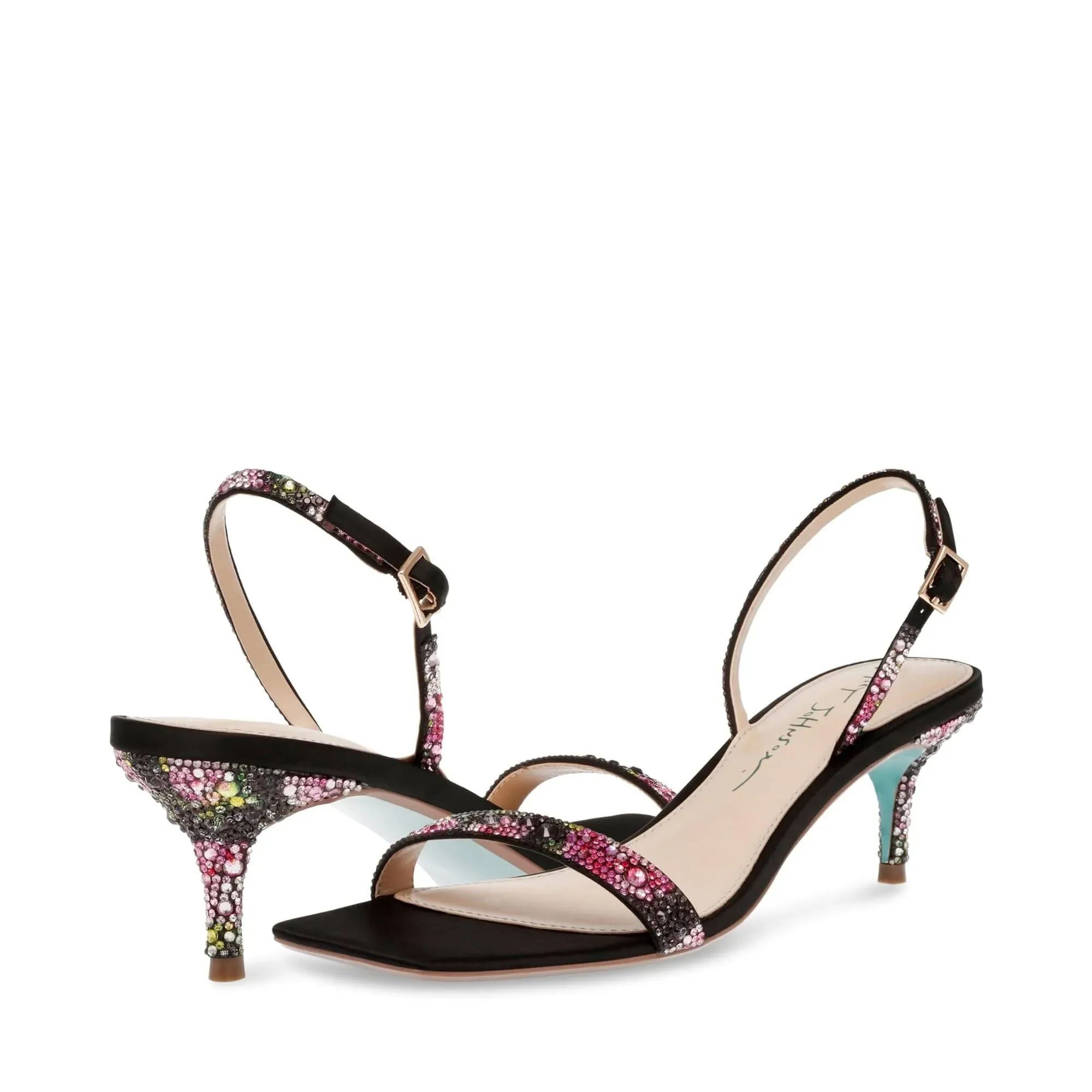 Betsey Johnson Women's Rebel Heeled Sandal