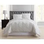 Truly Soft Pleated Duvet Set - Blush - Full/Queen