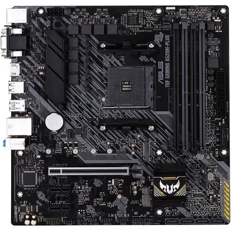 Asus TUF Gaming A520M-PLUS Micro ATX Motherboard AMD AM4