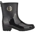 Tommy Hilfiger Kippa Rain Boot 8 Women's Black