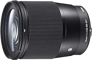 Sigma 16 mm f/1.4 (C) AF DC DN Lens for Canon EF-M Mount, Mirrorless (Renewed)