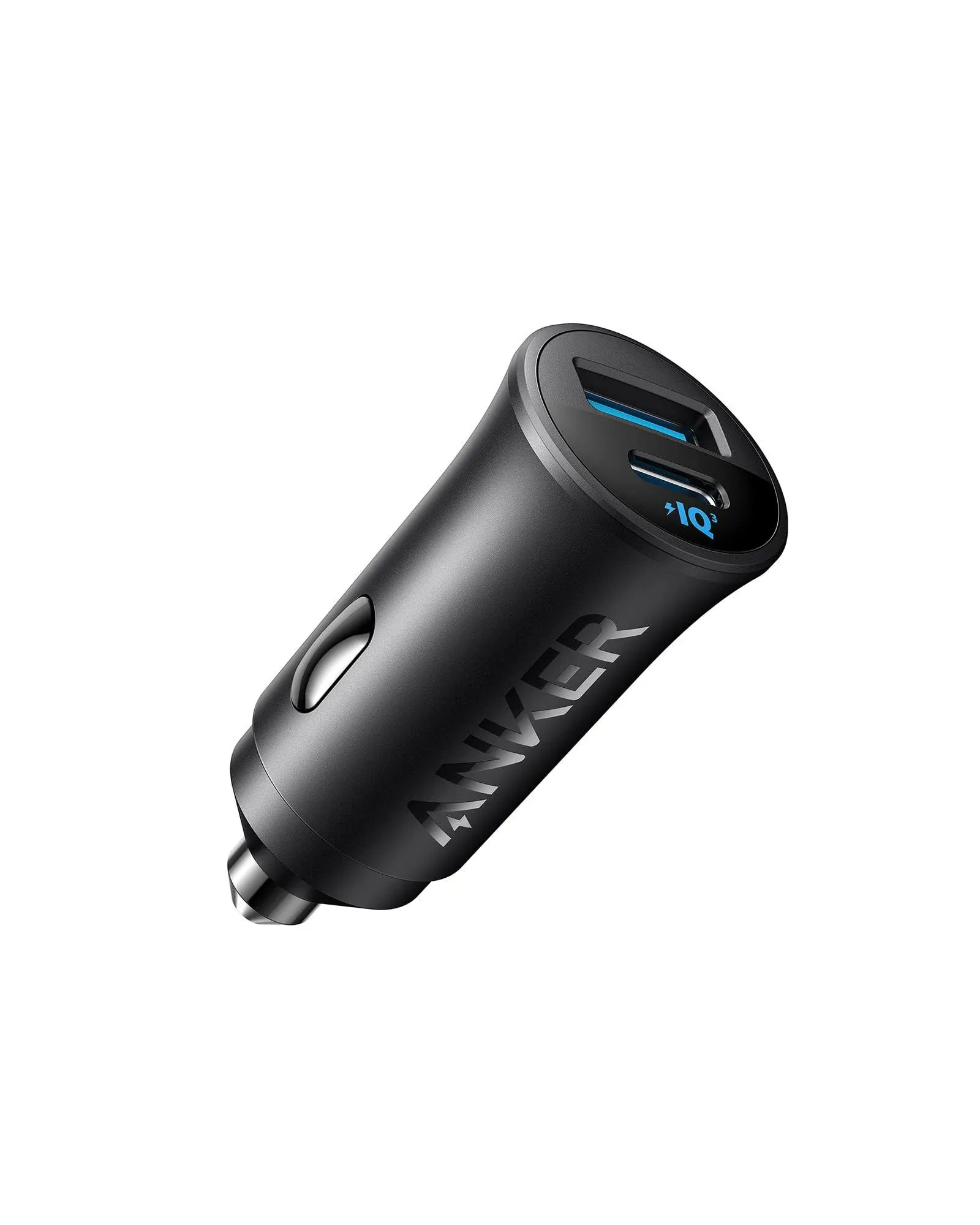 Cargador De Coche Anker Usb-c, Adaptador De 2 Puertos De 30w