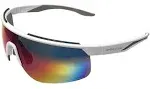 Rawlings Baseball Sunglasses or Softball Sunglasses - Ages 10 to Adult - Unisex Fit - Cycling Sunglasses - Green Frame - Rainbow Lens