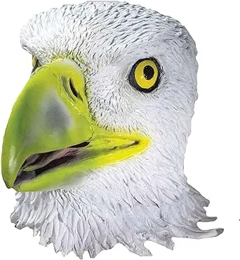 Adult Deluxe Latex Animal Costume Mask - Eagle