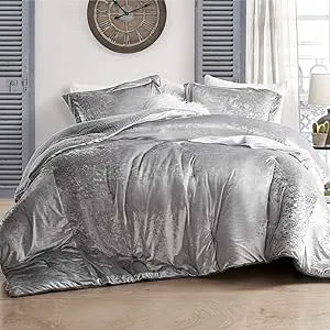 Velvet Crush - Coma Inducer® Oversized Comforter Set - Champagne Alloy - Bed Bath & Beyond - 28386845