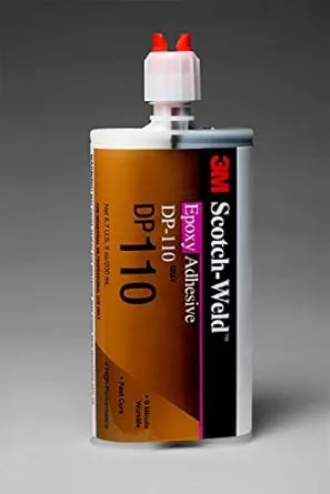 3M Scotch-Weld 87274 Epoxy Adhesive DP110, 200 mL, Gray, 6.76 fl. oz.