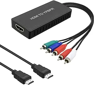 Ruipuo Hdmi to Component Converter Hdmi to YPbPr Adapter Converter 1080p Hdmi to RGB Converter for PC