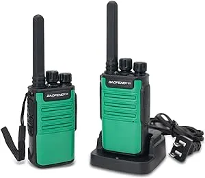 Walkie Talkies Rechargeable Long Range Two Way Radios with Earpieces 2 Way