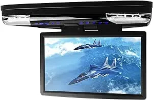 XTRONS Black 15.6in Car Roof Overhead Monitor DVD CD Player Video IR FM USB HDMI