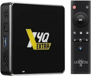 Ugoos X4Q Extra Android 11 TV Box S905X4-J 4G 128G 2.4G/5G WiFi 1000M 4K HDR Box