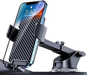 Phone Mount for Car Phone Holder Mount Military-Grad<wbr/>e Suction Phone Car Holder