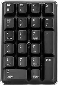 Qisan 2.4g Wireless Mechanical Numeric Keypad Cherry Red Switch 21 Keys Mini ...