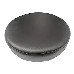 Standard Barstool Replacement Seat Cushion Heavy Duty Leather Cover Round Seat