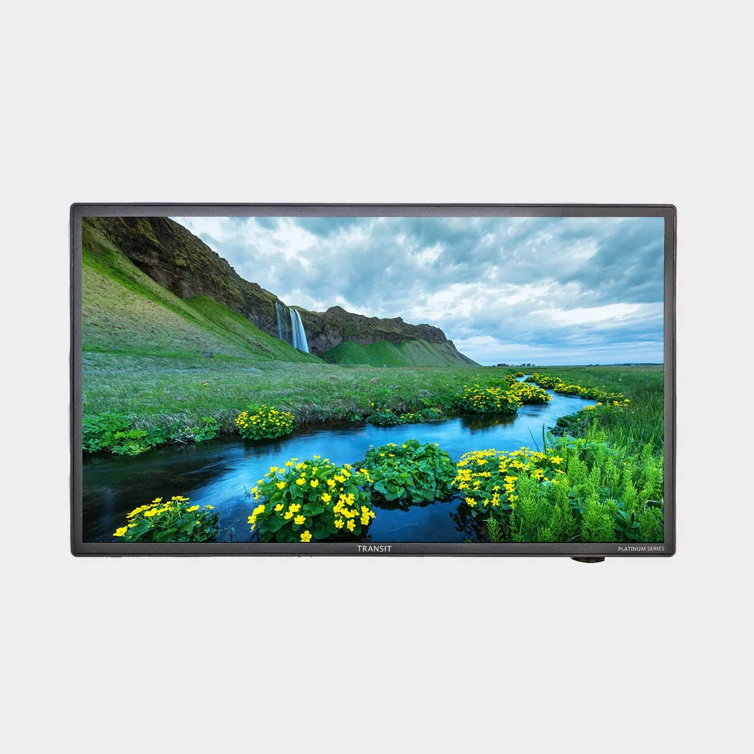 Free Signal TV New Transit Platinum Series 22" 12-Volt DC Powered Smart TV for RVs, Campers, Marine and Off-Grid applications. Includes Built in