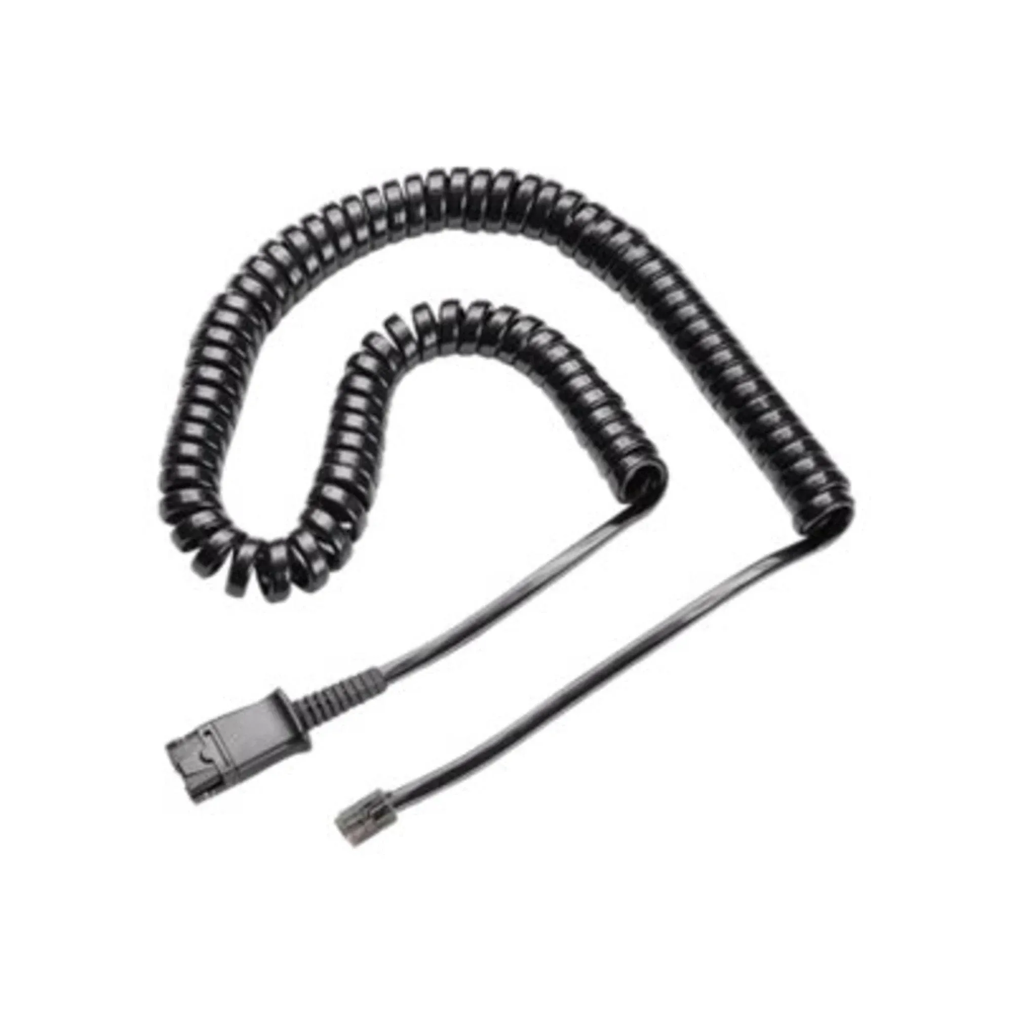 TruVoice U10P Adapter Cable Compatible with Any Plantronics or TruVoice QD Headset - Works with Mitel, Nortel, Avaya Digital, Polycom VVX, Shoretel, Aastra, Digium, ESI, Allworx and More