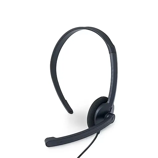 Verbatim Mono Headset with Microphone and In-Line Remote 70722