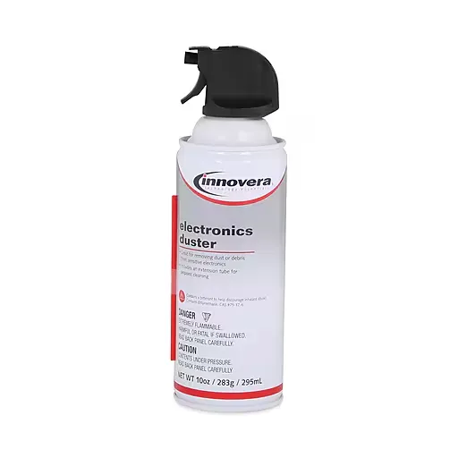 Innovera IVR10012 10 oz. Compressed Air Duster Cleaner (2/Pack)