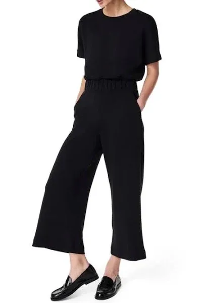 Spanx Women's AirEssentials Cropped Wide Leg Jumpsuit