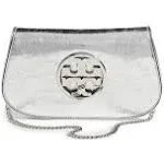 Tory Burch Women's Reva Metallic Clutch