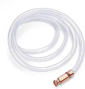 HORUSDY Gas Siphon 6FT Multi-Purpose Super Easy Siphon Pump,1/2" Valve Virgin Grade Tubing Safe